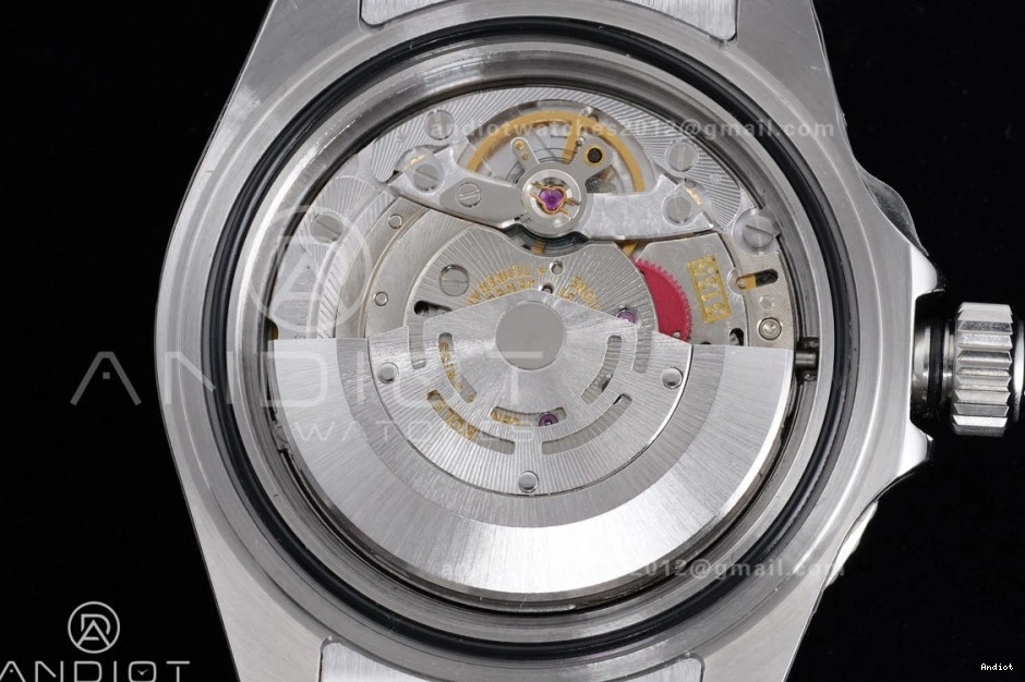 1:1 Steel Bracelet SS on LN SH3135 16610 Black Submariner 904L TMF Edition Best 0122